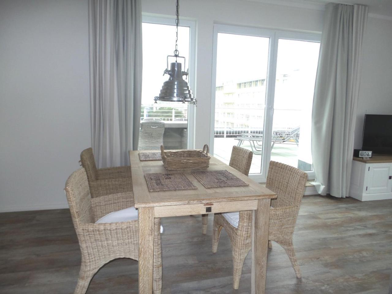 Strandnahe Fewos Mit Meerblick Und Dachterrasse, Residenz Bel Vital - Kategorie E ビンツ エクステリア 写真