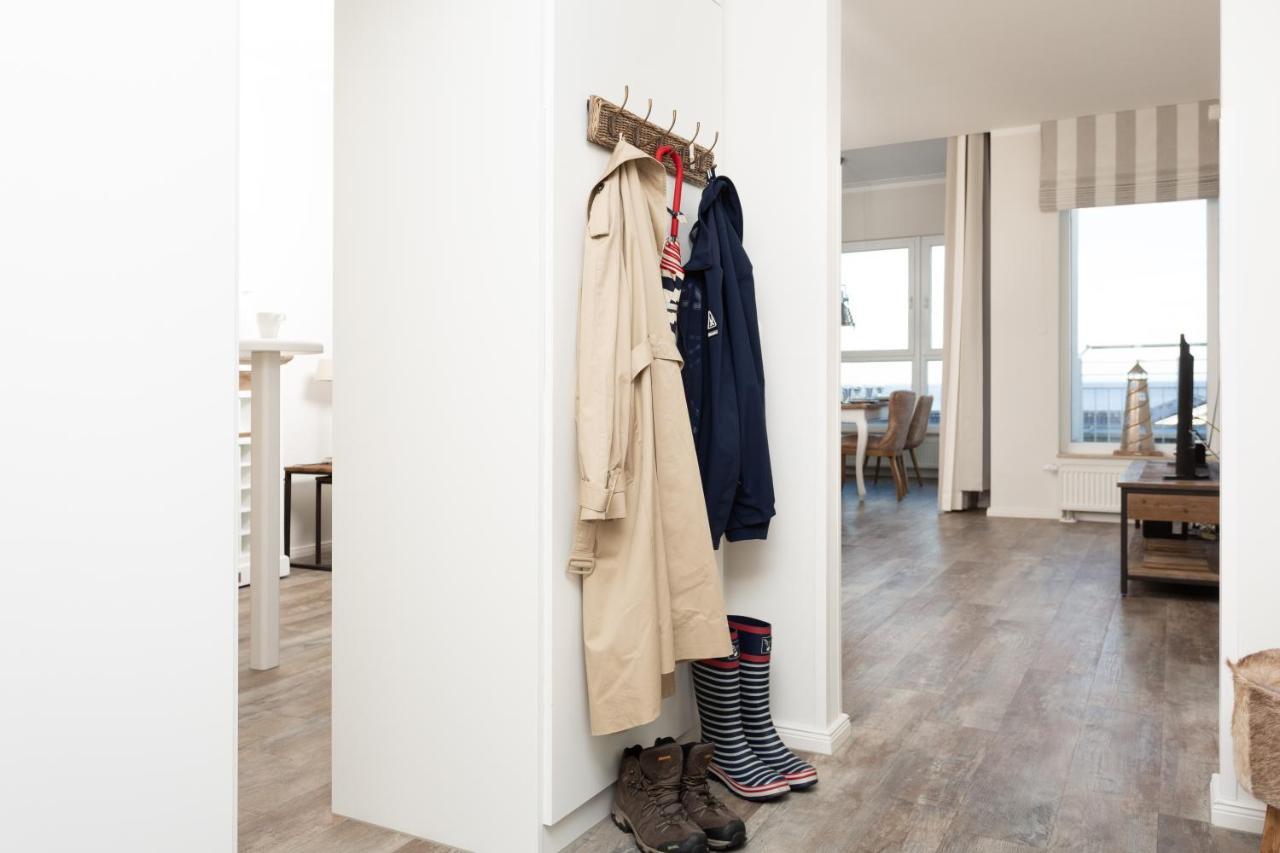 Strandnahe Fewos Mit Meerblick Und Dachterrasse, Residenz Bel Vital - Kategorie E ビンツ 部屋 写真