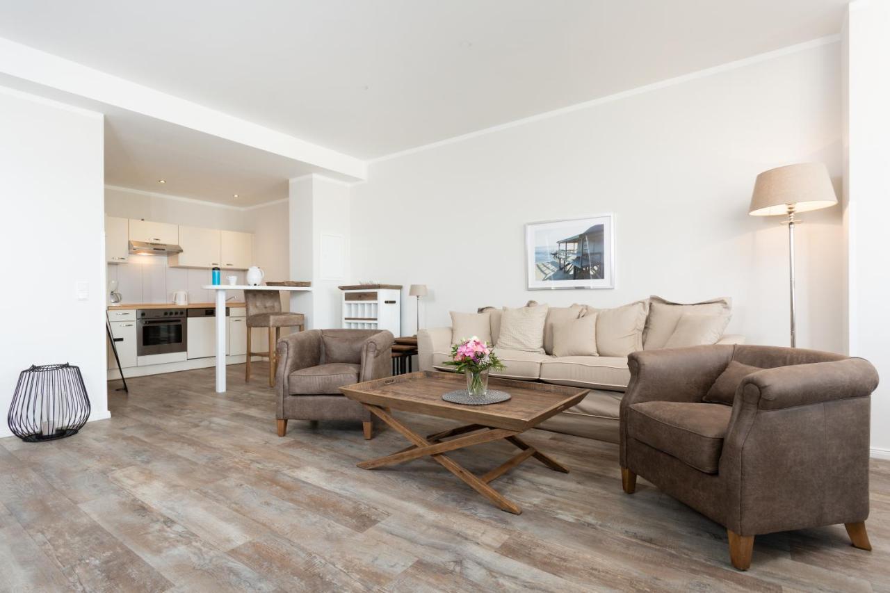 Strandnahe Fewos Mit Meerblick Und Dachterrasse, Residenz Bel Vital - Kategorie E ビンツ 部屋 写真