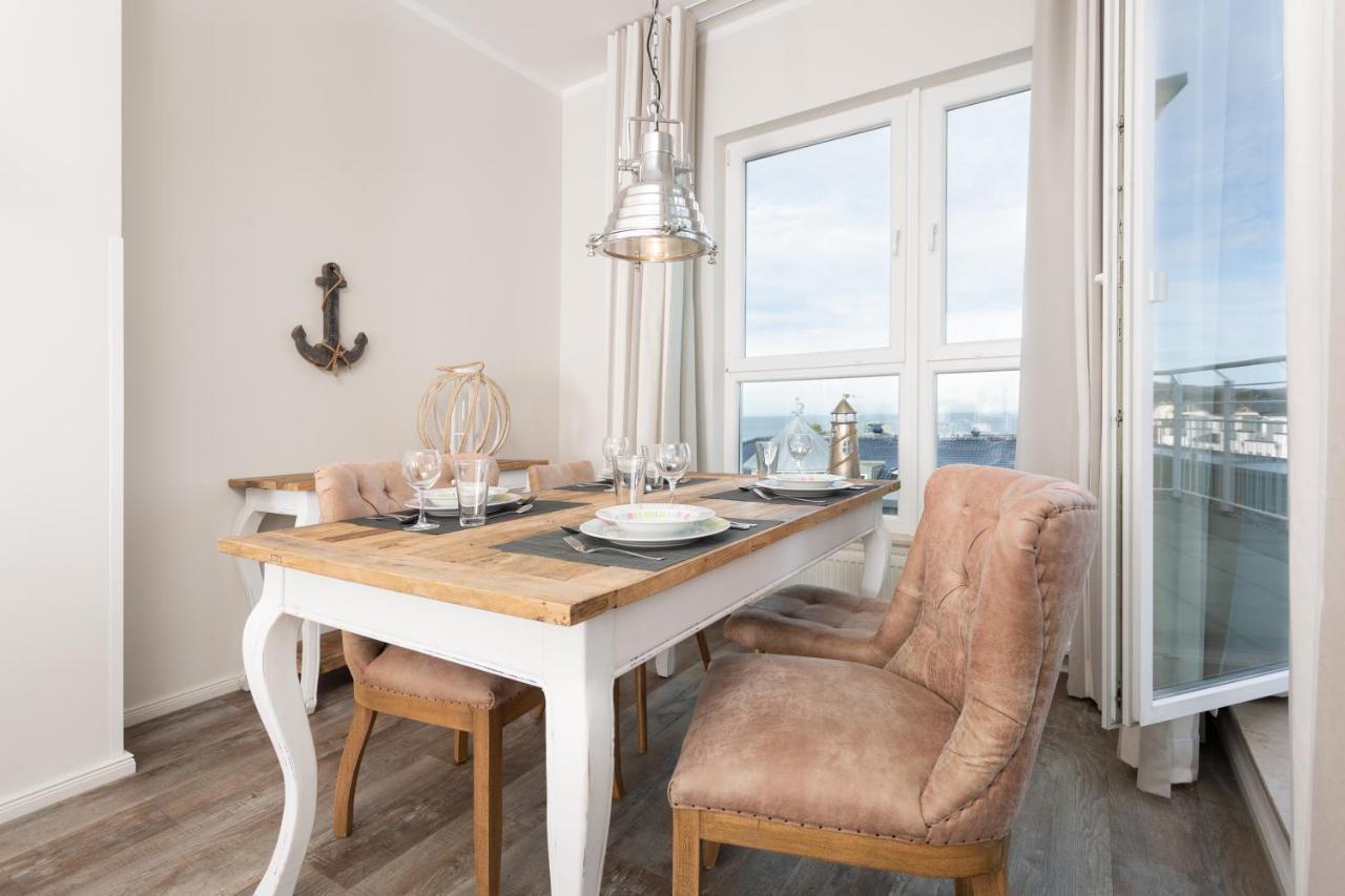 Strandnahe Fewos Mit Meerblick Und Dachterrasse, Residenz Bel Vital - Kategorie E ビンツ 部屋 写真