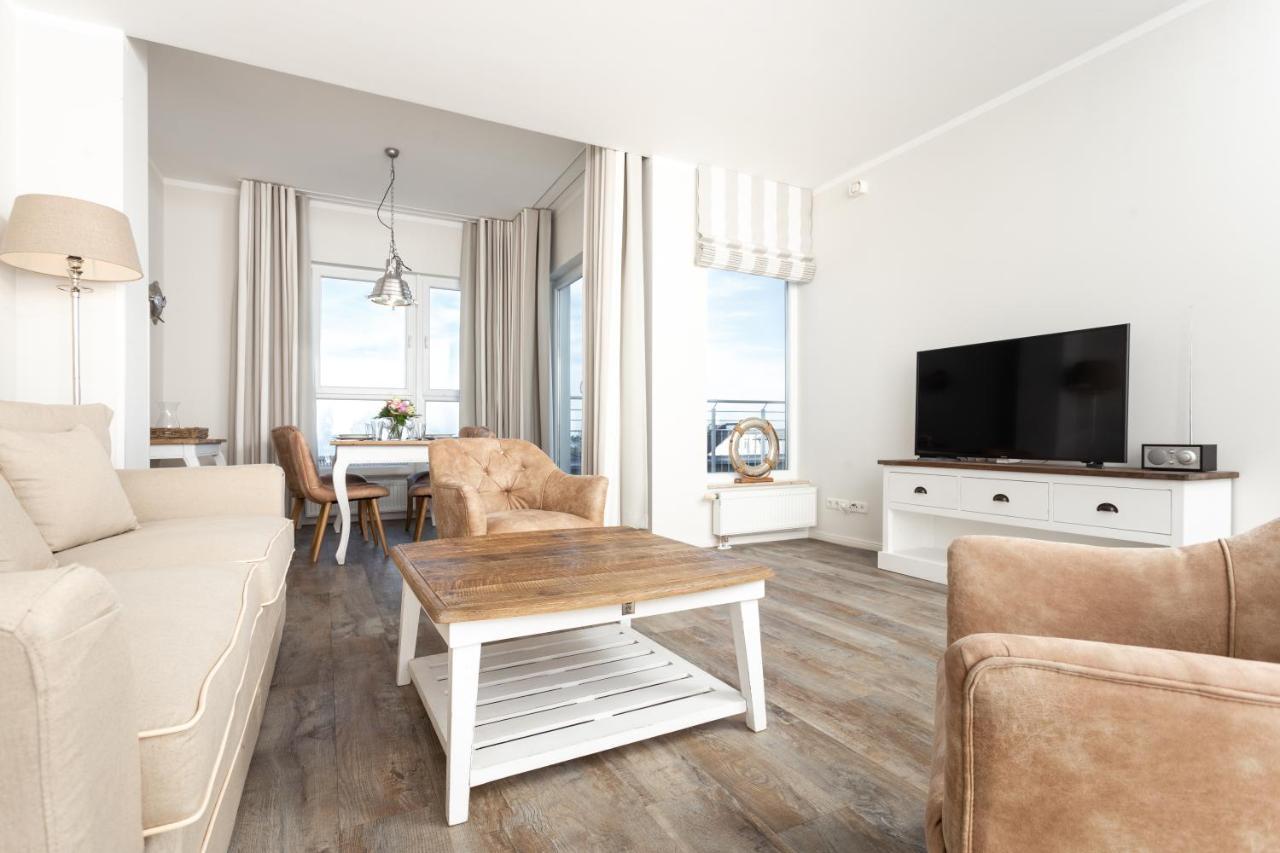Strandnahe Fewos Mit Meerblick Und Dachterrasse, Residenz Bel Vital - Kategorie E ビンツ 部屋 写真